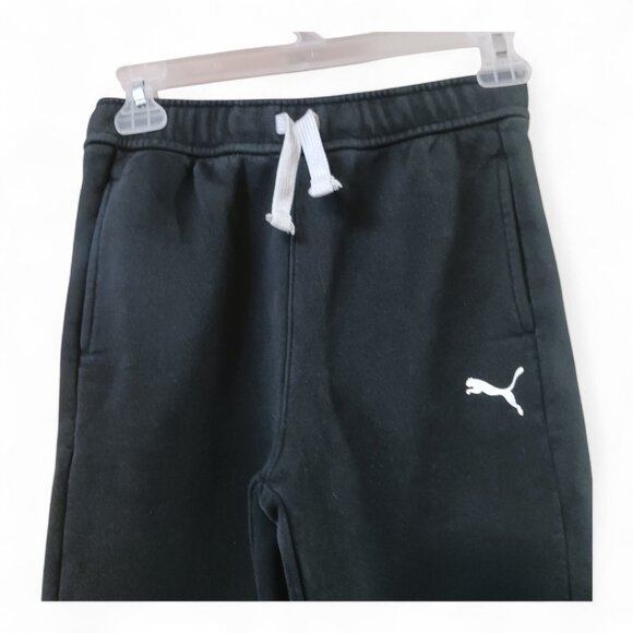 Puma Youth Boys Sweatpants Lot – Size L (10-12) – Gray/Black + Black/White, EUC - Picture 10 of 15